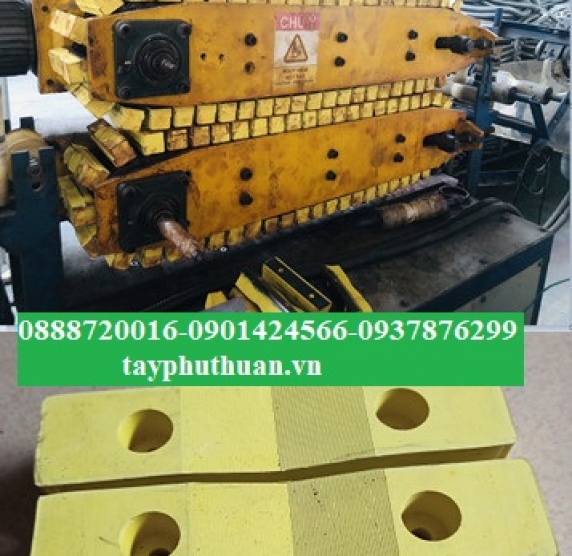 Cao su vàng có ép sắt