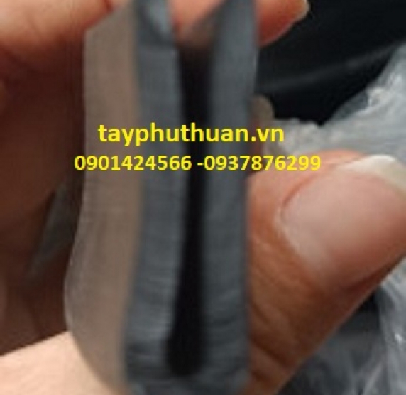 Nẹp cao su khe rãnh 3mm 