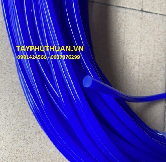 silicon đặc ruột màu xanh dương
