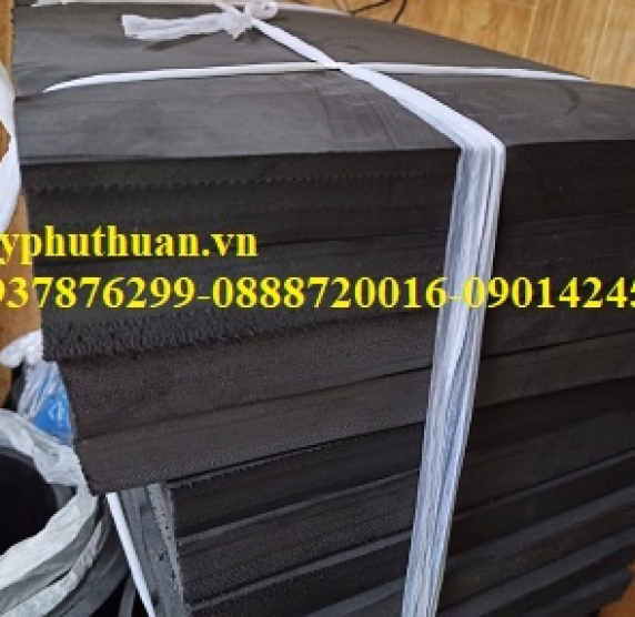 Mút eva tấm màu đen 20mm 