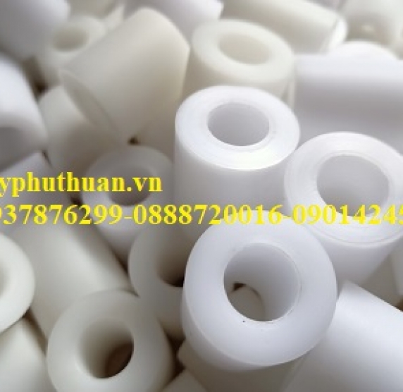 vòng đệm nhựa POM màu trắng 
