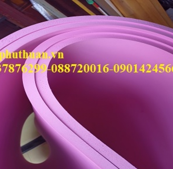 Mút eva màu hồng dày 10mm 