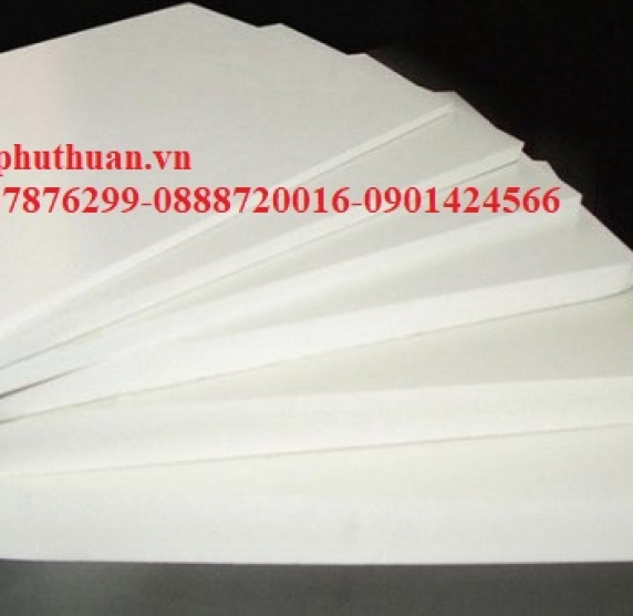 Tấm nhựa teflon trắng 